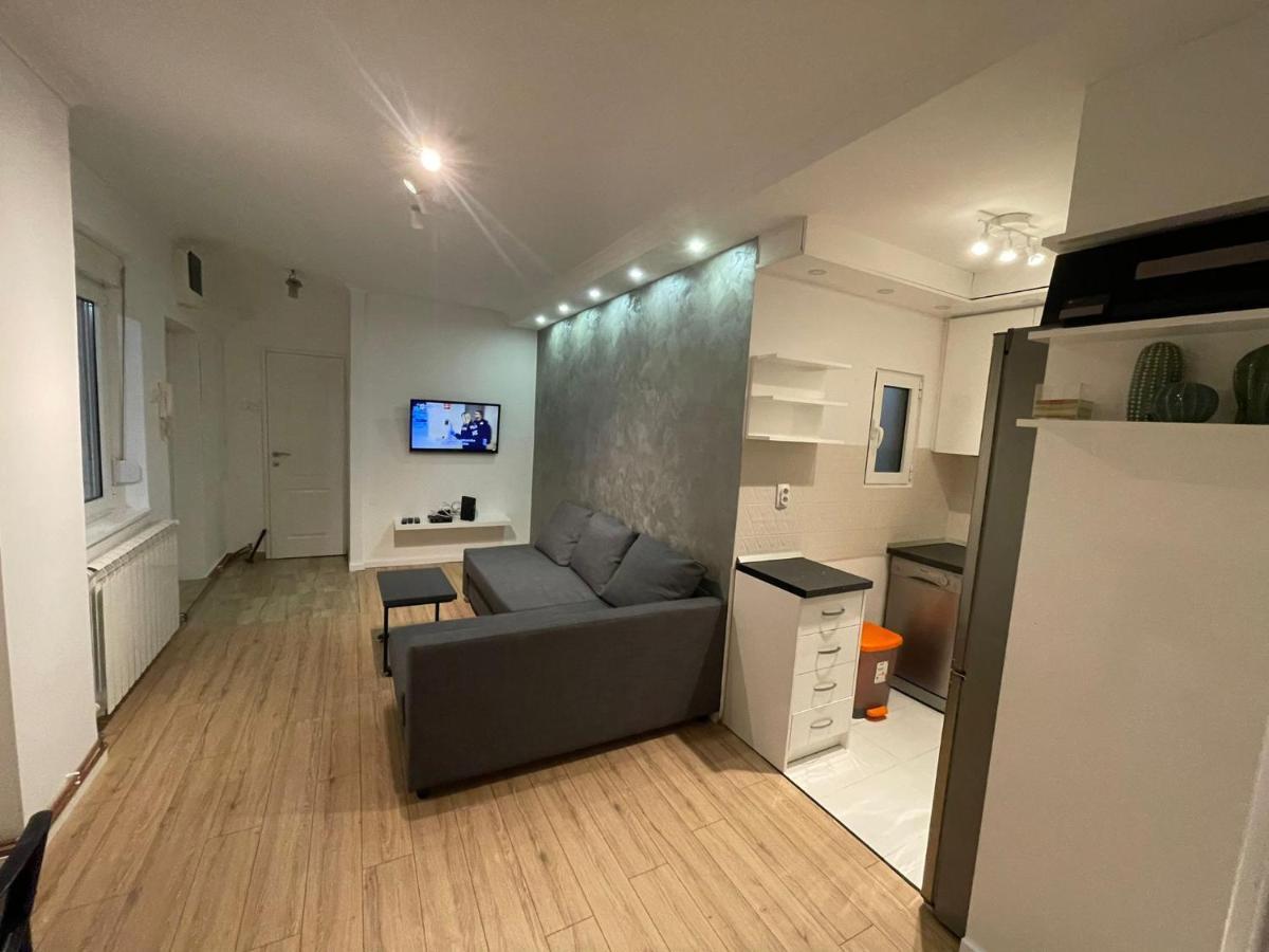 New Sky Terrace Appartement Belgrado Buitenkant foto